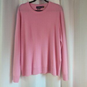 Polo Ralph Lauren Pink Cashmere Sweater – Size XL – New Without Tags